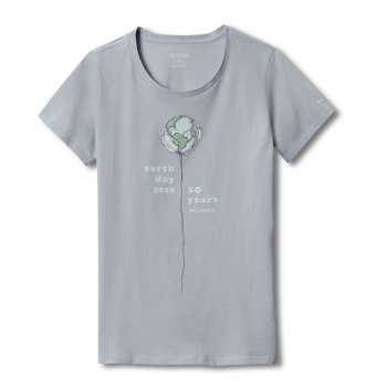 Columbia T-Shirt Dames, Earth Day Grijs, 51HMFLGIV